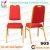 Import Cheap sale steel gold tube red restaurant chairs for sale used from China