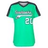 Cheap softball uniform custom short sleeve baseball jersey
