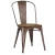 Import Cheap Used Outdoor Antique Industrial Vintage Chair Painting Bistro Metal Iron Furniture Dining Restaurant Chair from China