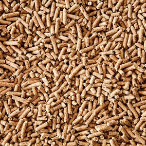 Cheap wood pellet with high heating value and low ash