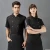 Import Chef restaurant uniform  chef cook jacket waiter hotel kitchen cafe bakery short sleeve from China