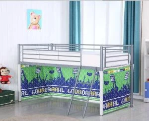 Children furniture kids bunk bed with ladder bedroom furniture