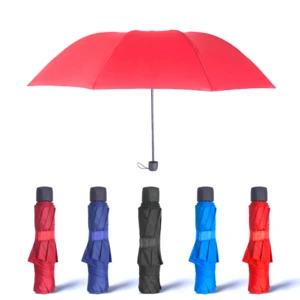 China Cheap Best Price Stock Folded Compact Promotional Rain Wholesale Umbrella for Sale Online