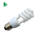China direct factory top quality half spiral light energy saving compact fluorescent lamp E27 T4