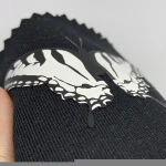 China Direct Manufacturer Clothing Label Patches Silicone Printed Customer butterfly 3D Silicon Rubber Heat Transfer Label
