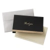 China Factory Custom Kraft Paper Gift Wedding Greeting Cards With Gold Foil Printing Cards