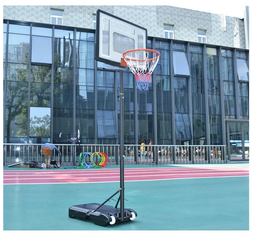 China Factory Supplied Top Quality Kids Inground Indoor Adjustable Moveable Mini Indoor Basketball Hoop Stand