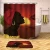 Import China manufacturer eco friendly washable afro shower curtain bathroom set from China