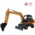 Import china mini wheel excavators small earth moving machine mini earth drill machine earth auger for sale from China