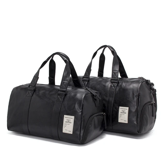 china supplier high quality pu leather travelling bag luggage