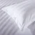 Import China supplier queen size 3cm stripe 300TC hotel bed linen 100% cotton hotel luxury bedding set bed sheet set from China