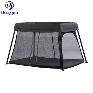 China Wholesale 3 In 1 Baby Playard  Newborn Cobabies Fashionable Luxury Foldable Baby Crib Travel Cot Foldable Baby Playpen