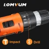 Chinese Power Tools Manufacturer  Wood Metal Drilling Work Wireless Lithium Battery Cordless  12v dc electric motor drill