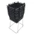 Chrome plated silver customized supermarket small cosmetic shopping basket for shopping
