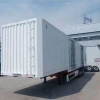 CIMC HUAJUN 3axles enclosed box semi trailer 13m cargo truck  van semi trailer