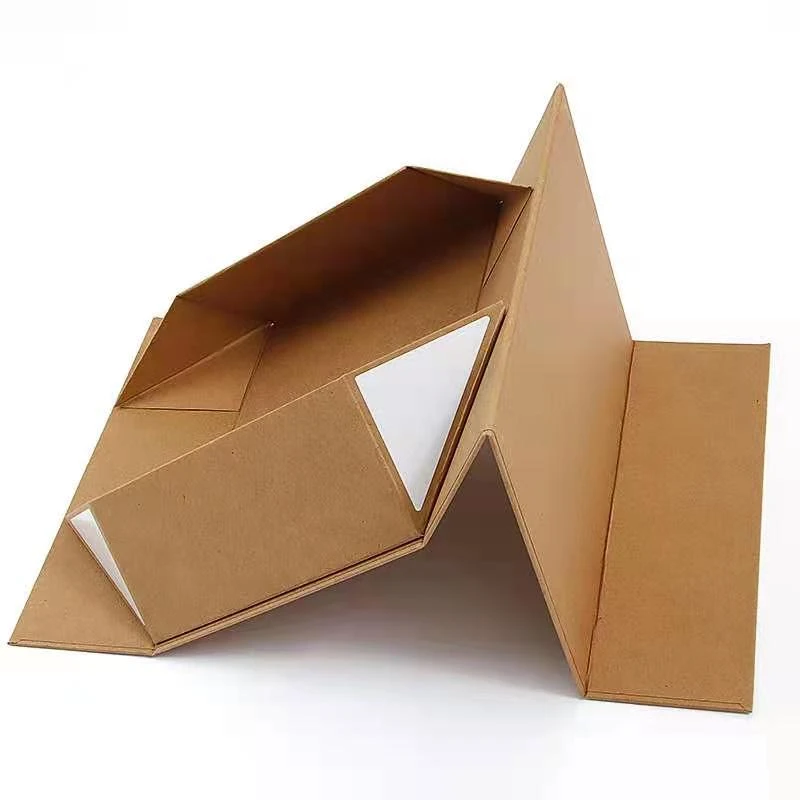 Clamshell folding packing box magnetic high-grade Gift Box, Cardboard Gift Box