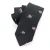 Import Classic Customized Black Polyester Handmade Factory Santa Claus Embroidered ODM Mens Christmas Ties from China