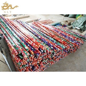 Cleaning Products PVC Coated Escoba Balais Wooden Sticks