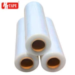 Clear pallet wrapping 23 micron lldpe stretch film with low noise