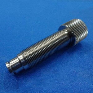 CNC turning parts cnc machining stainless knurling screw precise hardwear parts