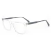 Colorful oversized eye glasses frames acetate eyeglasses frame women eyewear optical with clear lenses
