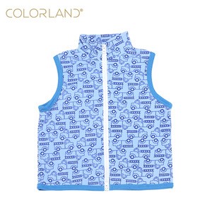 Colorland light &amp; warm baby fleece waistcoats polar fleece vests for kids