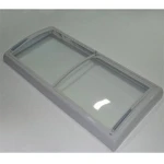 Commercial Deep Freezer Parts Curved Freezer Sliding Door