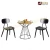 Import Commercial Furniture Black Metal Frame Plywood Seat Chair Steel Antique Coffee Shop Bistro Chair from China