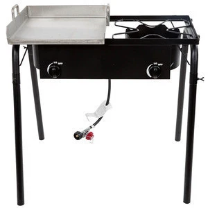 Commercial Stainless Steel Table Top Industrial Double Tank Fish Chips 16 L Electric Fryer /Gas Deep Fryer