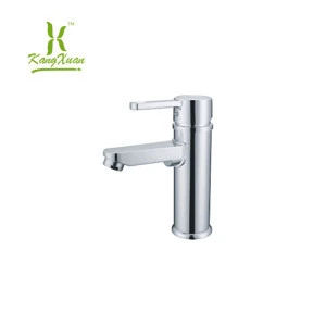Contemporary Style Bathroom Sink One Handle Basin Faucet