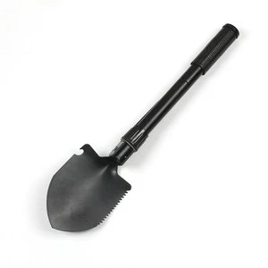 Convenience and Multifunction Folding Steel Shovel Camping Tool