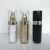 Import cosmetic packaging 30ml cylinder clear gold acrylic lotion spray pump bottles 1oz serum plastic bottle from China