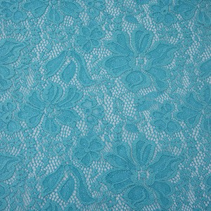 Cotton Nylon Allover Rachel Garment Knitted Lace Fabric Elastic mesh allover lace fabric for sale