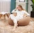Import Cover Bean-Bag Living-Room Lounger-Seat, Linen Lazy-Sofa Bedroom Washable Bean Bag# from China
