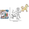 Creative Drawing Kids Toys DIY Art and Craft Coloring Kits Childrens Gifts Inflatable Animals Painting Educational Toys