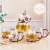 Import Creative luxury high quality glass decoration enamel crystal water kettle set from China