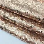 CRF0339 3mm sequin yellow velvet flower poly lace tulle fabric