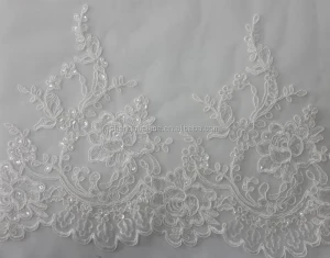Curtain lace material wholesale