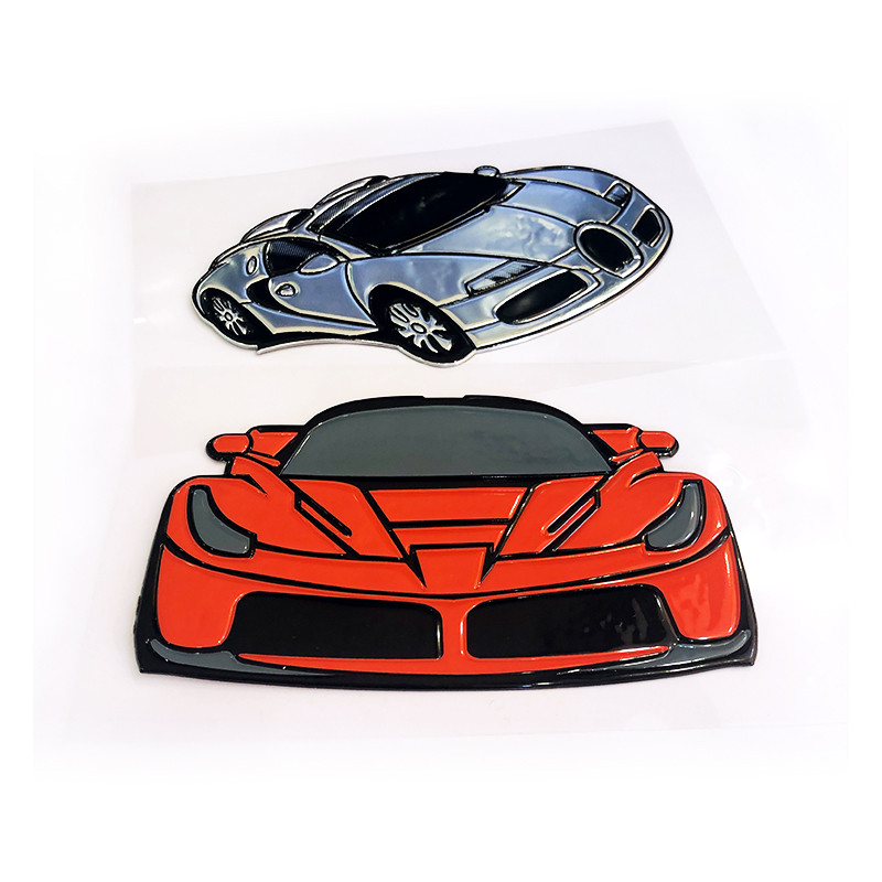 Buy Custom Auto Sticker Badge Car Logo 3d Chrome Badge Plastic Abs Car ...