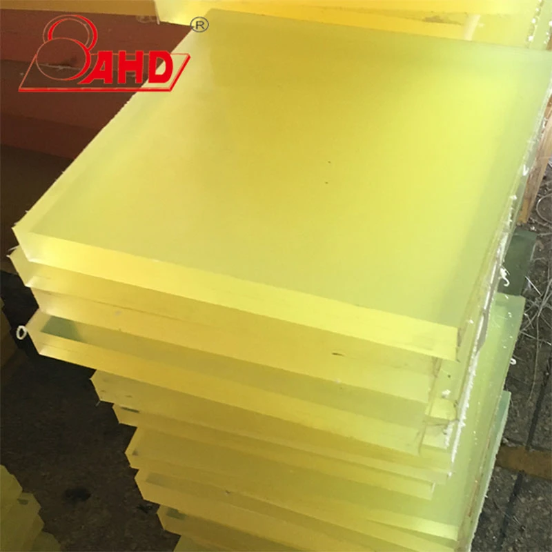Custom Cast polyurethane rubber sheet PU sheet and rod