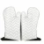 Import Custom Cotton Heat Resistant Kitchen Pair Silicone Oven Gloves For Microwave from China