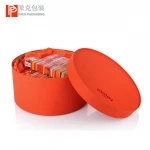 Custom Design Cardboard Paper Packaging 6 pcs macaron chocolate truffle Box