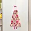 Custom Design Flower Gardening Cleaning Work Apron And Double Sided Color Apron Set