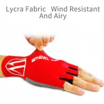 Custom Dirt Bike Riding Gloves Breathable Padded Cycling Fingerless Gloves Gel Unisex Outdoor Motorbike Sports Bicycle Gloves