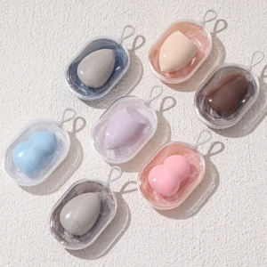 Custom Fruit Design Marble Makeup Wedges Beauty Triangle Sponge