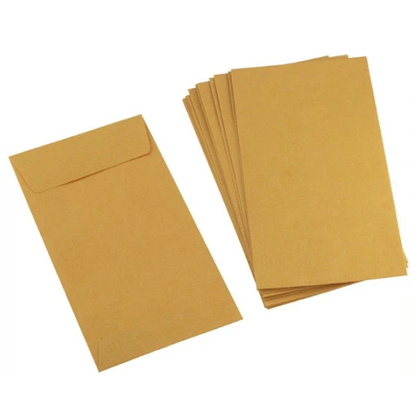 Custom kraft paper cardboard scarf envelope packaging