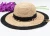 Import custom lady croched hat women wide brim beach sunhat straw sun hats hat from China