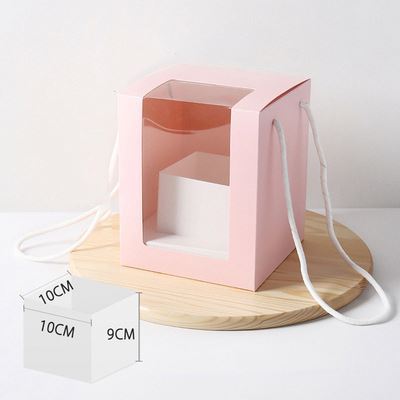 Buy Custom Luxury Bouquet Packaging Flower Box Rose Valentine Gift ...