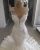 Import Custom Made Handmade Embroidered Mermaid Wedding Dress Sexy Cut-out Bridal Gown from China