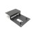 Import Custom Non-standard Welding Steel Black Coating Monitor Camera Holder Bracket from China